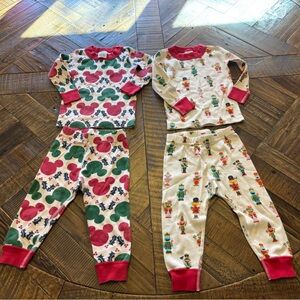 Hanna Andersson Sesame Street and Disney Mickey Mouse Pajama Set 2T